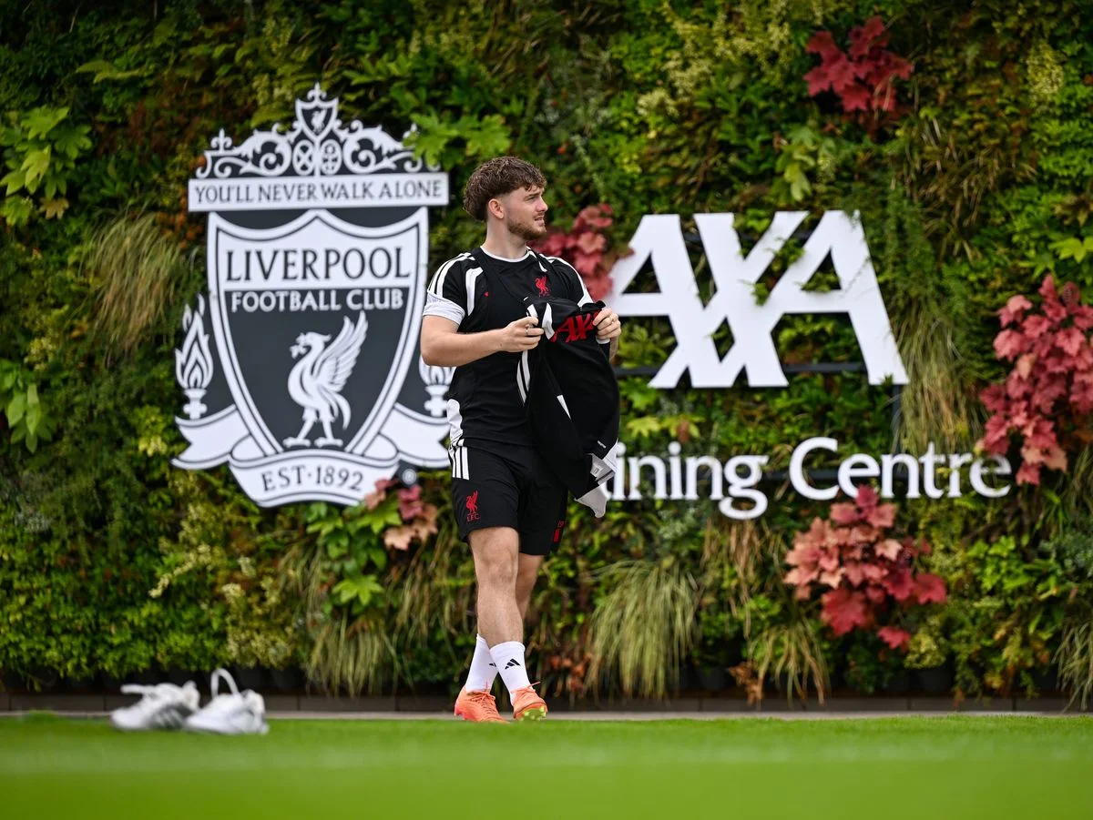 Harvey Elliott training