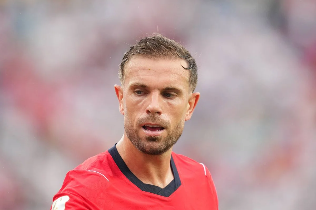 Jordan Henderson of England