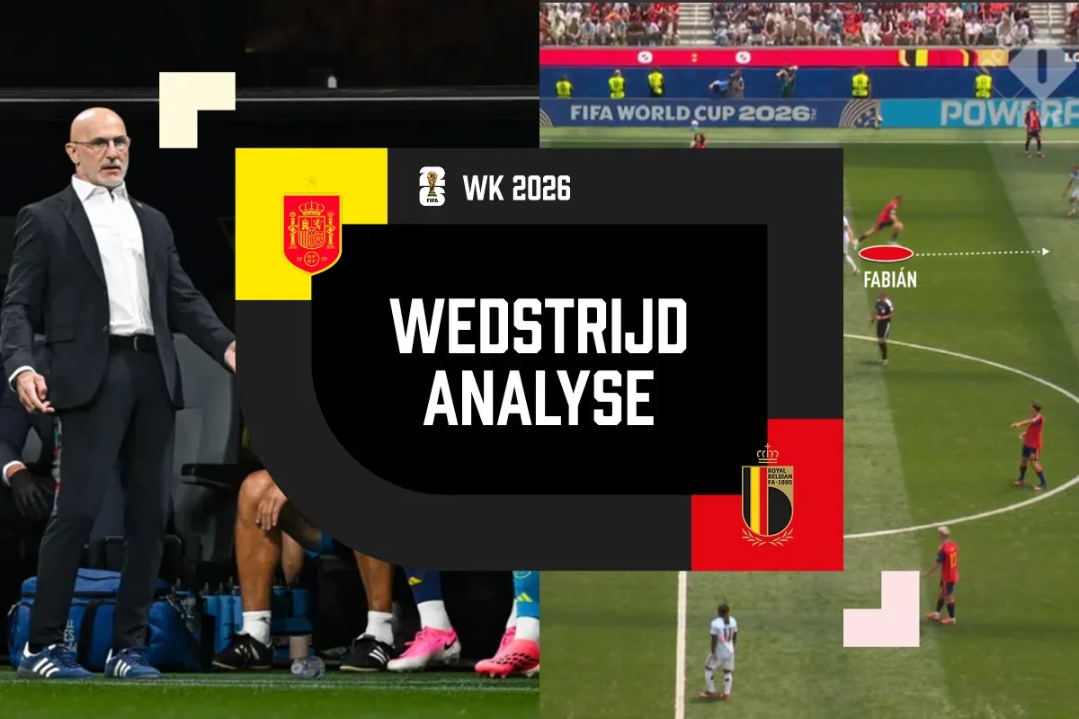 Waarom Spanje tegen België het middenveld wijzigde