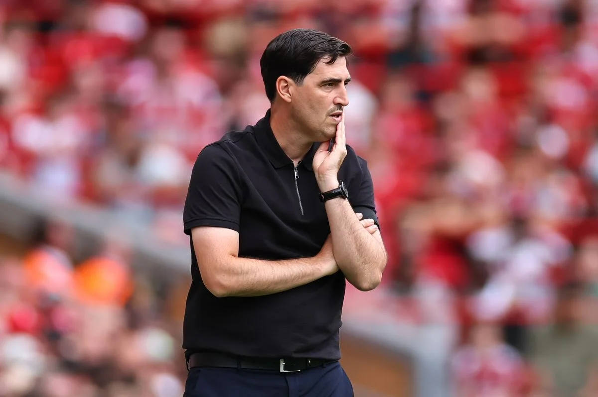 Andoni Iraola manager / head coach of Liverpool during the during the pre-season friendly match between Liverpool FC and AS Monaco