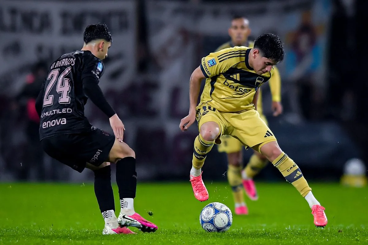 Young attacking midfielder Tomas Aranda is held in high esteem by Boca Juniors president Juan Roman Riquelme