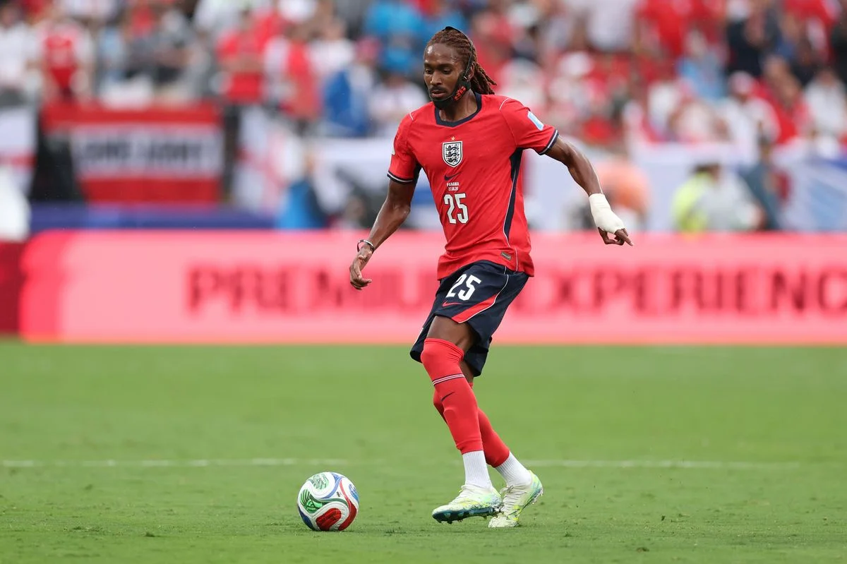 Djed Spence is currently at the World Cup with England (Photo by Justin Setterfield/Getty Images)