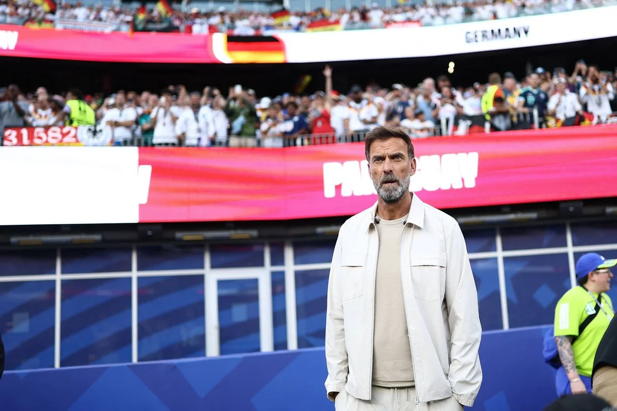 Jurgen Klopp following Germany's defeat by Paraguay